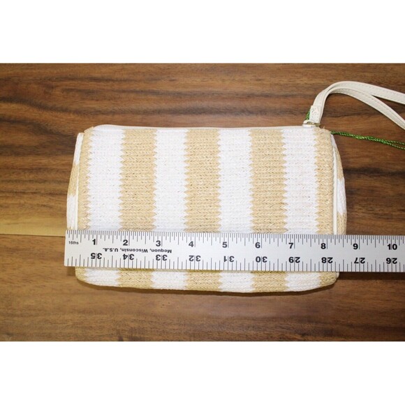 Vera Bradley Striped Wristlet - Natural Stripe New‎ - Picture 3 of 7